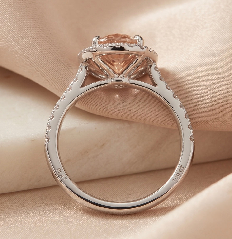 Pear Vivid Pink& Diamond